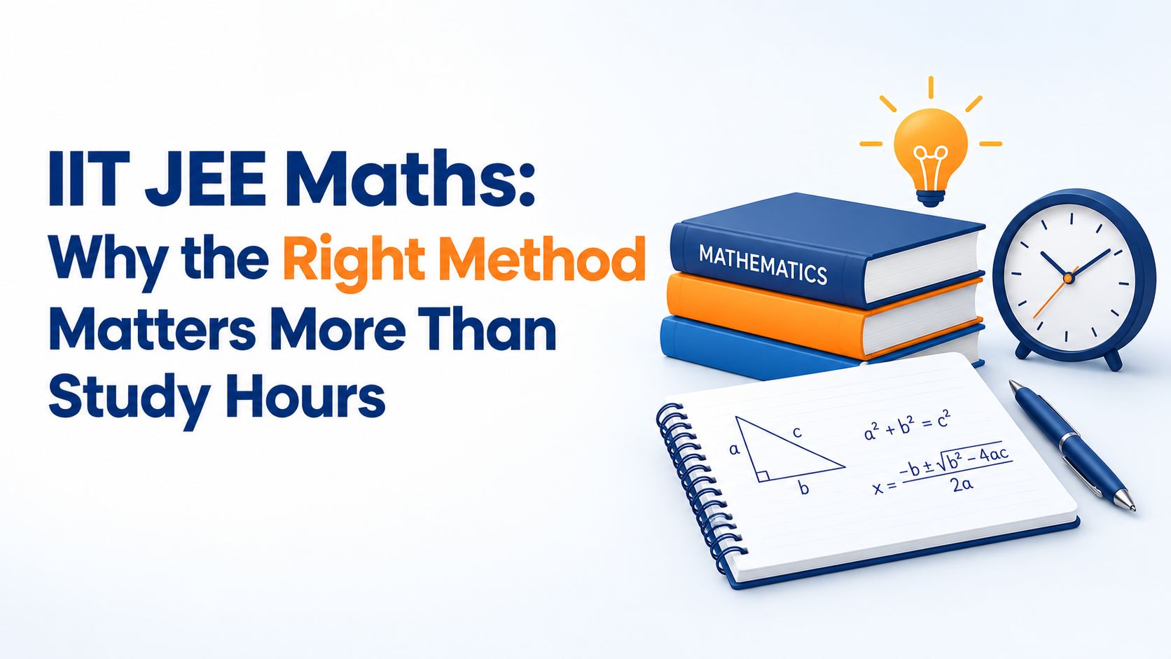 IIT JEE Maths The Right Method